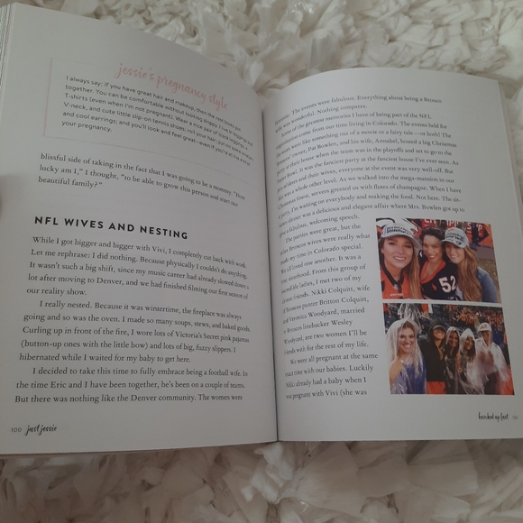 Just Jessie Book by Jessie James Decker NWT New Guide Life, Love, Family, & Food - Picture 6 of 13